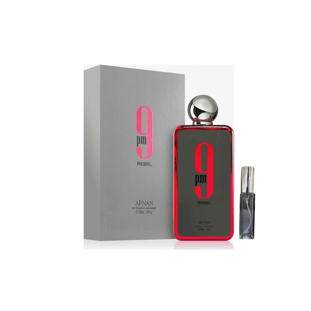 9PM Rebel Afnan Decant 10ml – Dulce y Sensual - 5th Avenue CR